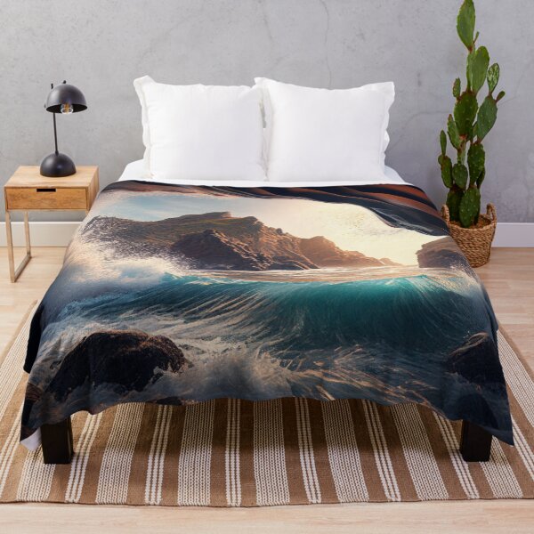 Item preview, Great waves in secluded caves designed and sold by keolaloa3d.
