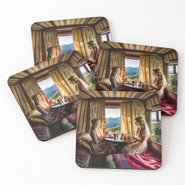 Item preview, Reading Her Tea Leaves designed and sold by PictureNZ.