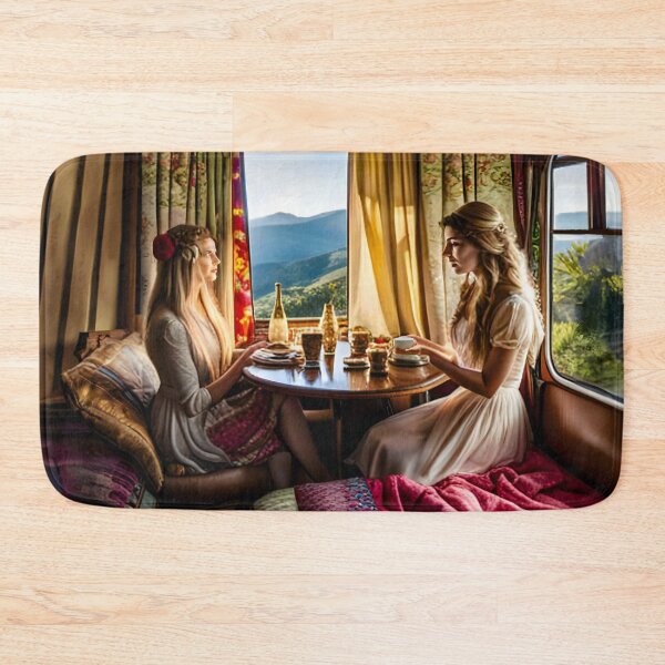 Item preview, Reading Her Tea Leaves designed and sold by PictureNZ.