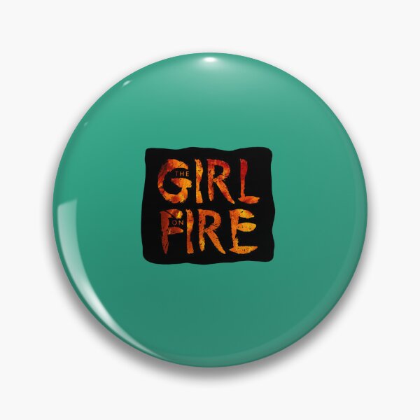 Item preview, the girl on fire - hunger games designed and sold by jermainekeithes.