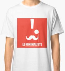 Le Minimaliste Art Vectoriel Classic T-Shirt