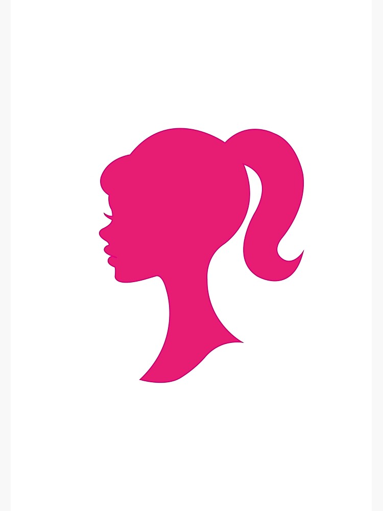 vintage barbie silhouette clip art