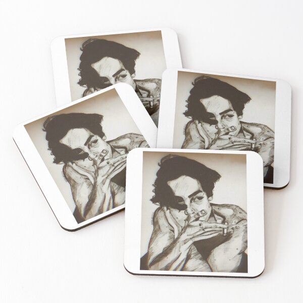 Item preview, Chillin Portrait in Charcoal designed and sold by amirusgfsfgt.