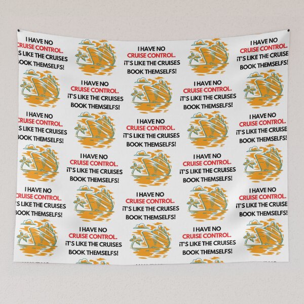 Item preview, Cruise funny quote  designed and sold by FluentFinance.