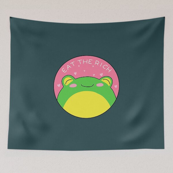 Item preview, Eat The Rich - Frog designed and sold by CesarioIngham.