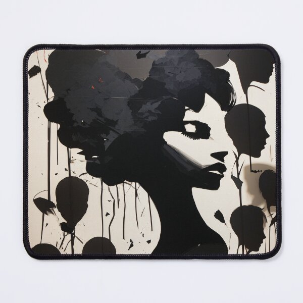 Item preview, "Emotional Themed Silhouette Design: Expressive Art for Soulful Impact" designed and sold by CyberCollective.