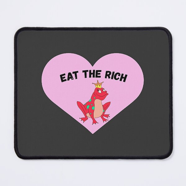Item preview, Eat The Rich Frog  designed and sold by CesarioIngham.