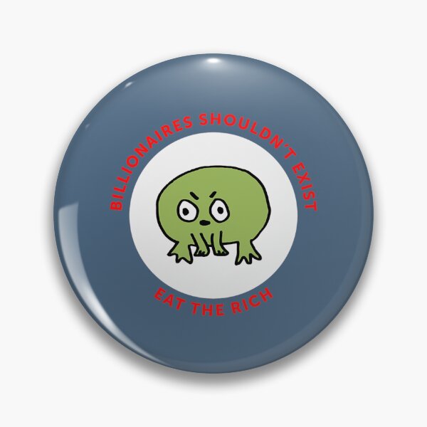 Item preview, Eat the Rich Frog  designed and sold by CesarioIngham.