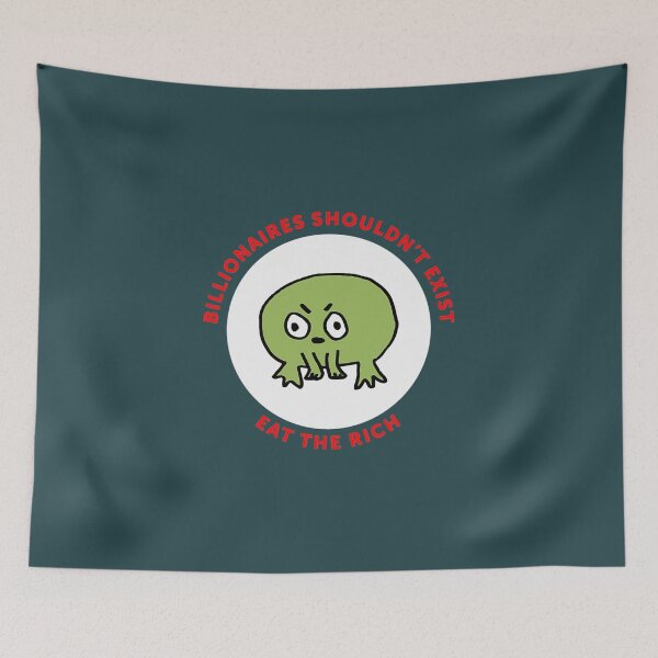 Item preview, Eat the Rich Frog designed and sold by CesarioIngham.