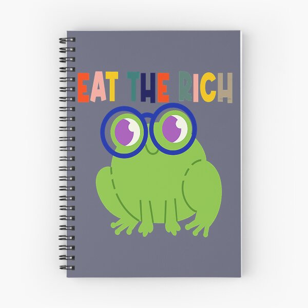 Item preview, Eat The Rich Frog designed and sold by CesarioIngham.