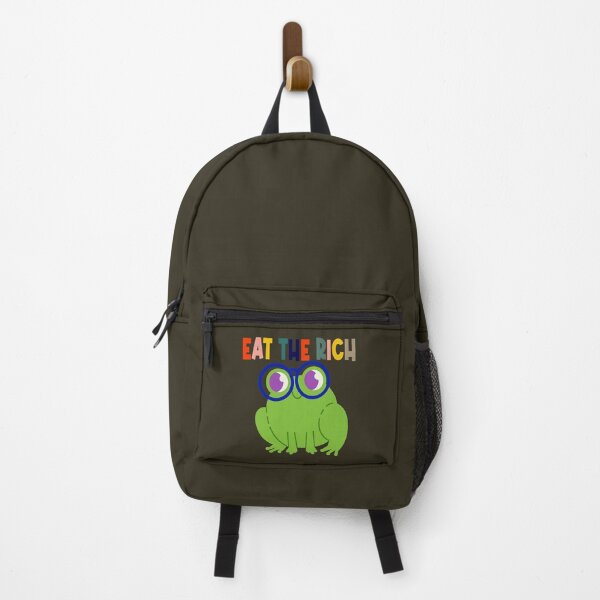 Item preview, Eat The Rich Frog designed and sold by CesarioIngham.