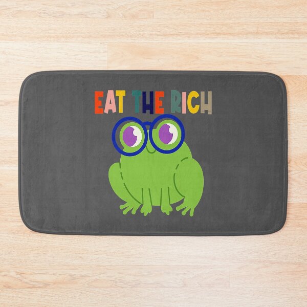 Item preview, Eat The Rich Frog designed and sold by CesarioIngham.