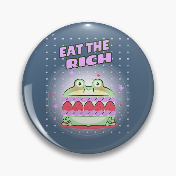 Item preview, Eat the rich frog  designed and sold by CesarioIngham.