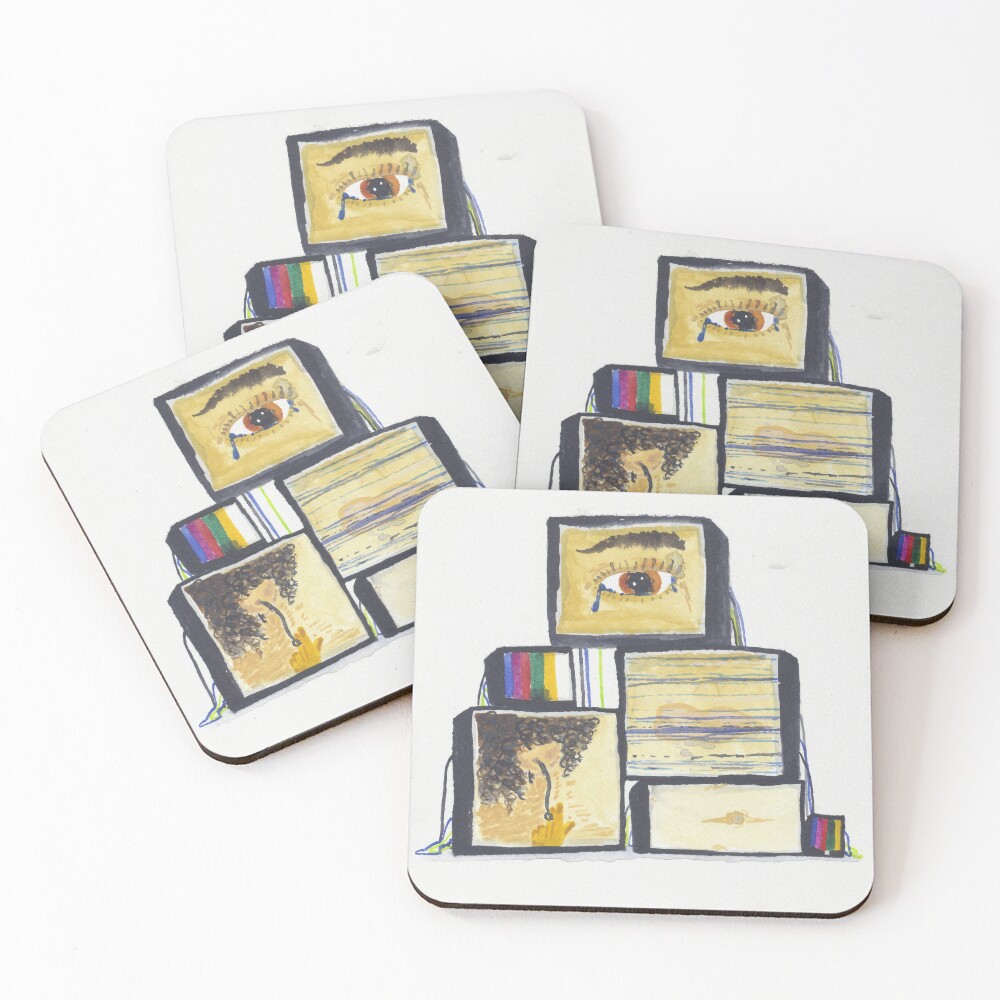 Item preview, Coasters (Set of 4) designed and sold by Roland-Dosume.