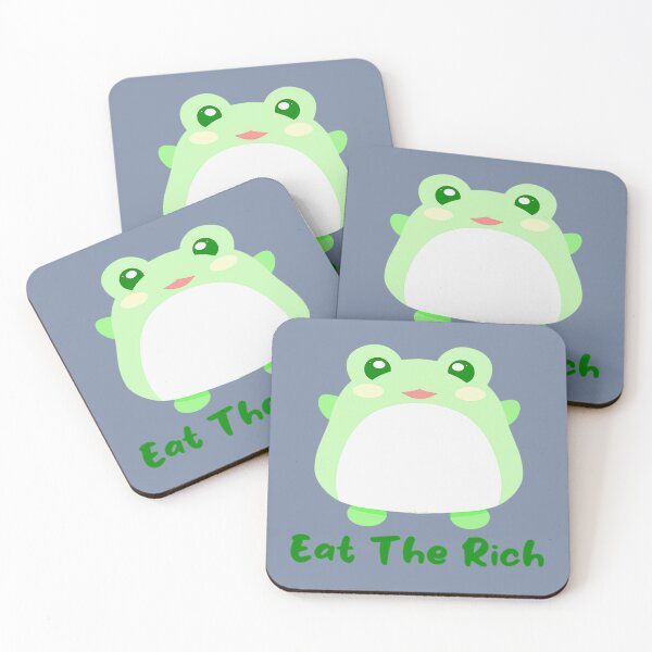 Item preview, Eat The Rich Frog designed and sold by CesarioIngham.