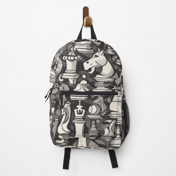 Item preview, #4 "Sketch Doodle Chess: A Stunning Chess Themed Silhouette Design" designed and sold by CyberCollective.