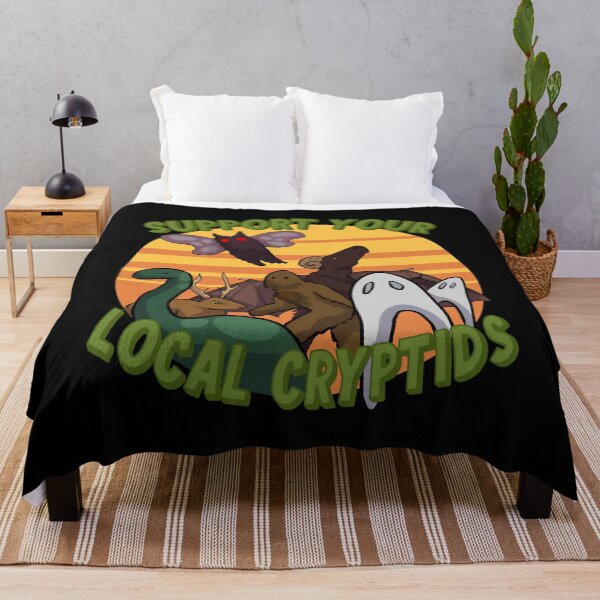 Item preview, Support Your Local Cryptids Pin designed and sold by rlfyutaj21.