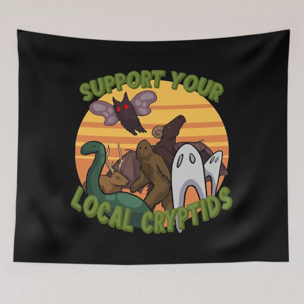 Item preview, Support Your Local Cryptids Pin 	 designed and sold by rlfyutaj21.