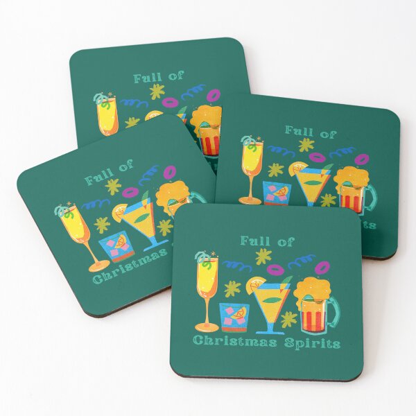 Item preview, Cheers to Christmas Spirits designed and sold by VintageParrot.