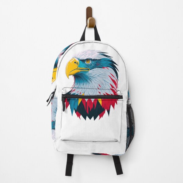 Item preview, Bald Eagle in Bold Colors, Majestic Bald Eagle designed and sold by GRSDesingsMx.