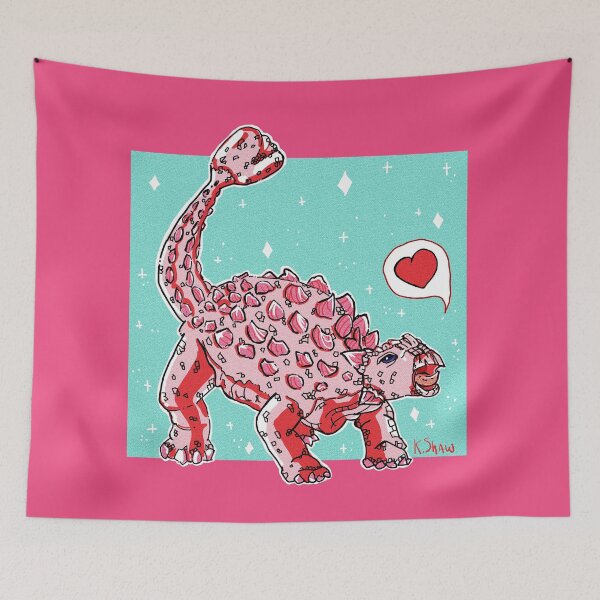 Item preview, The love ankylosaurs designed and sold by Kimberlee-Shaw.
