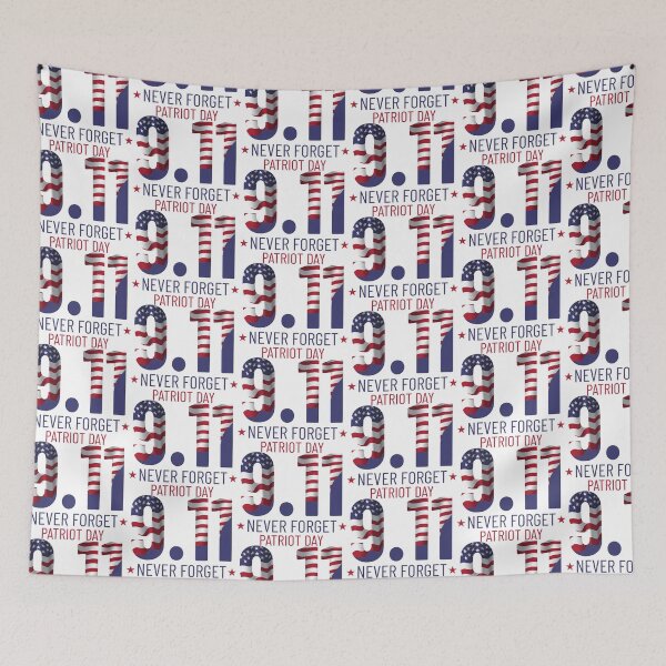 Item preview, 9 11 never forget, 9 11 us flag, patriot day designed and sold by quanlh.