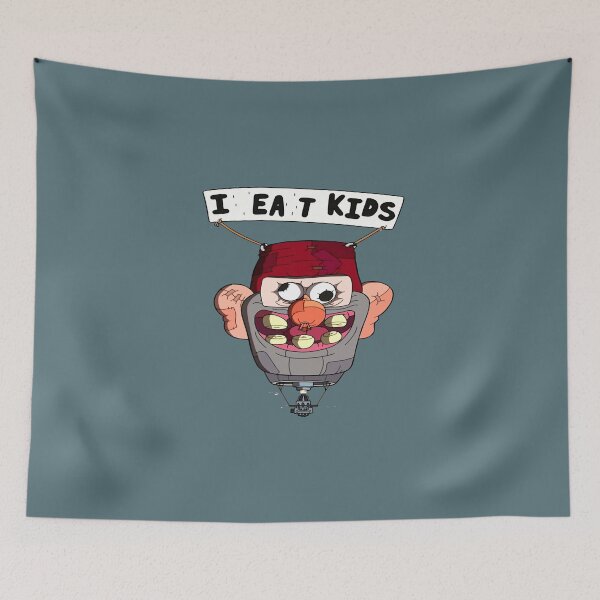 Item preview, gravity falls i eat kids balloon designed and sold by AmaniPeltier.
