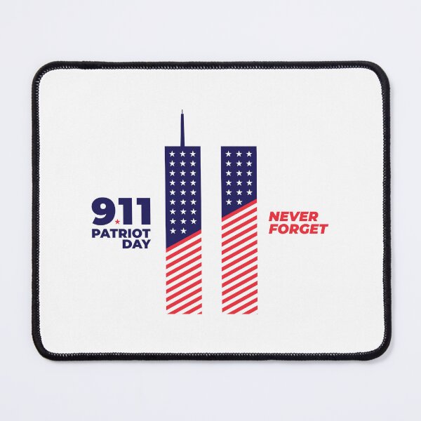 Item preview, twin towers with us flag, never forget, 9 11 us flag, patriot day designed and sold by quanlh.