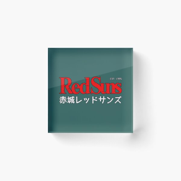 Item preview, Initial D Akagi RedSuns logo  designed and sold by YamirZabala.