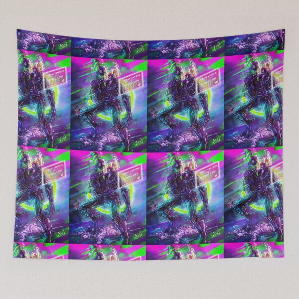 Item preview, Hunter Killer Cyberpunk Sheep Goat From The Future designed and sold by ForeverZeroDrac.