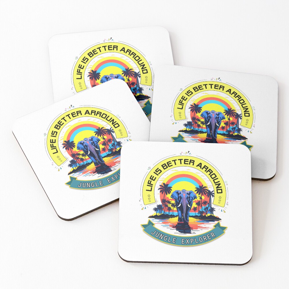 Item preview, Coasters (Set of 4) designed and sold by IDEZIGN2017.