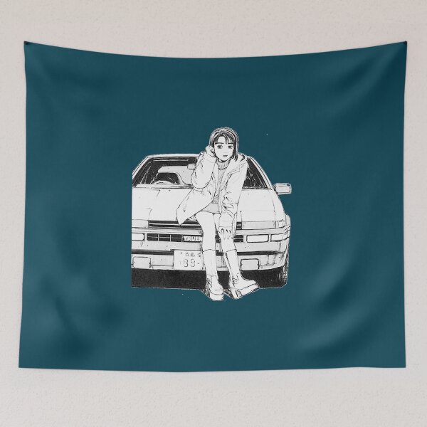 Item preview, InitialD Natsuki Drift Touge Anime Eurobeat designed and sold by YamirZabala.