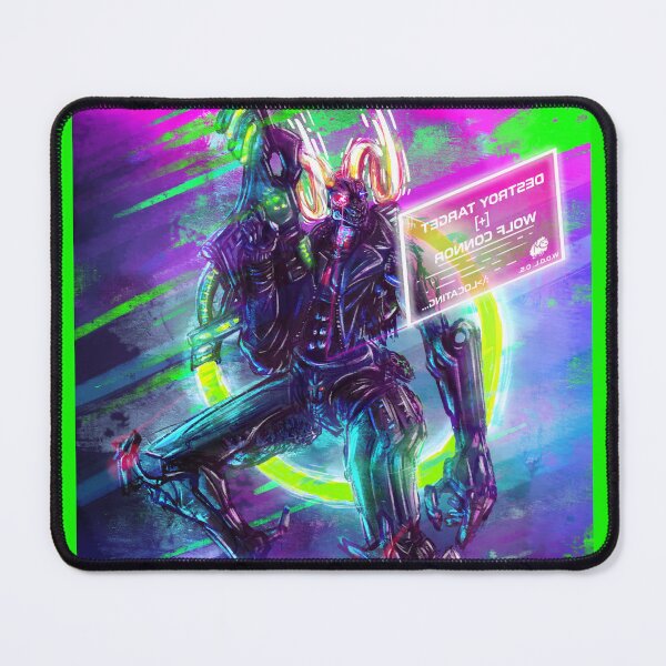 Item preview, Hunter Killer Cyberpunk Sheep Goat From The Future designed and sold by ForeverZeroDrac.