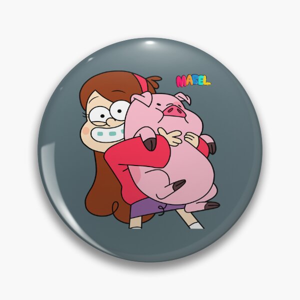 Item preview, Mabel sticker Gravity falls mask Gravity designed and sold by AmaniPeltier.