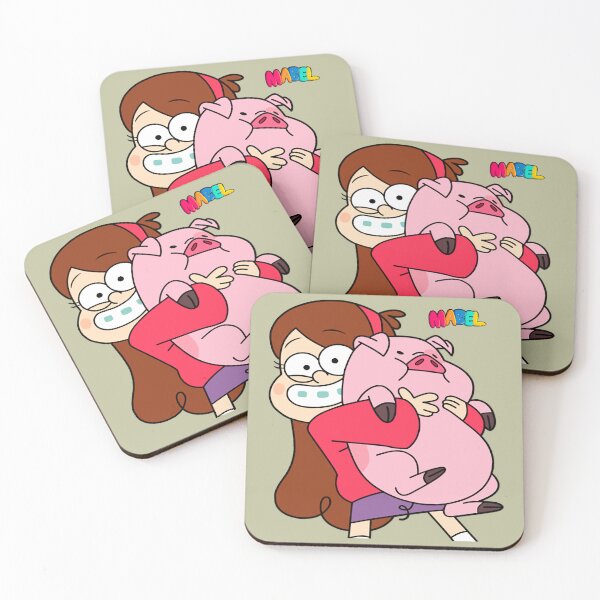 Item preview, Mabel sticker Gravity falls mask Gravity designed and sold by AmaniPeltier.