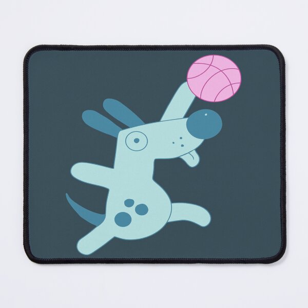 Item preview, Puppy playing basketball designed and sold by AmaniPeltier.