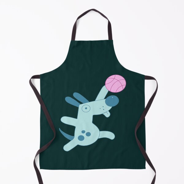 Item preview, Puppy playing basketball designed and sold by AmaniPeltier.