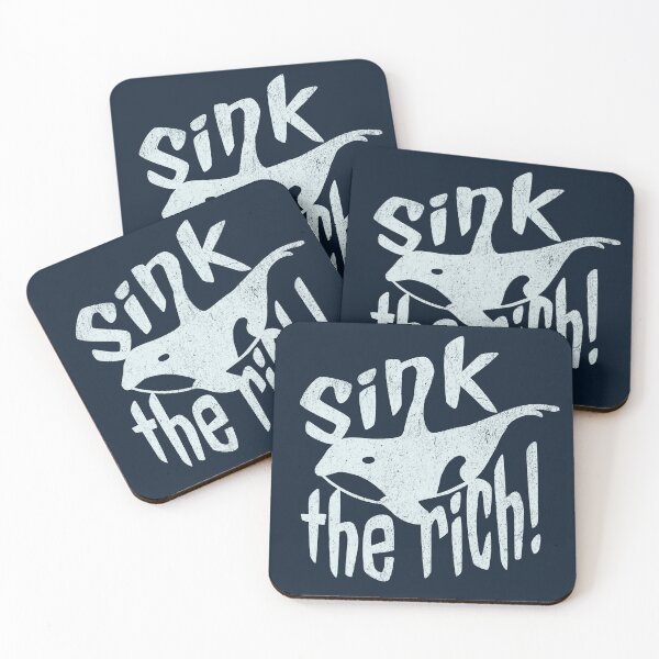 Item preview, Sink the rich! designed and sold by Dunkelflaute.