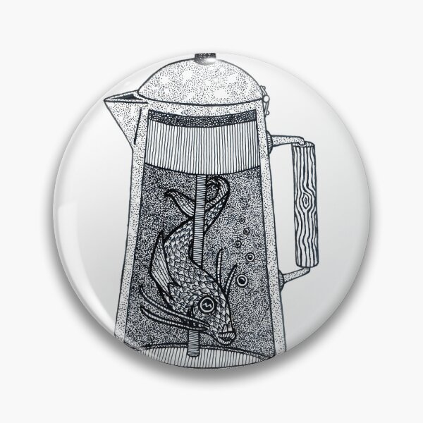 Item preview, There was a fish in the percolator   	 designed and sold by hsbhorpg69.