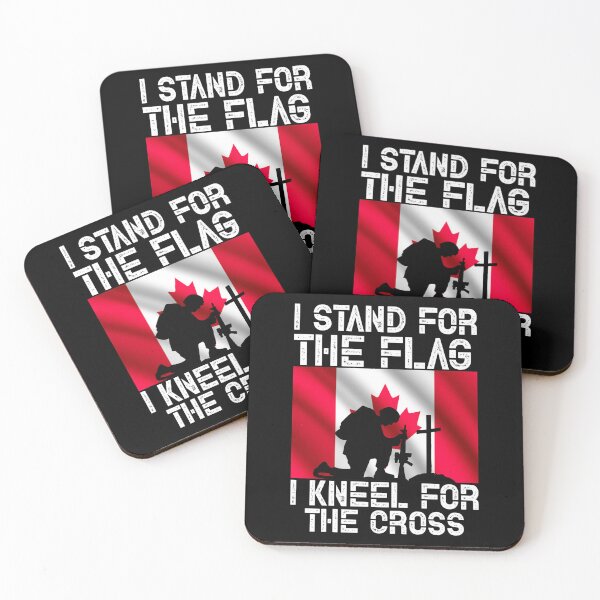 Item preview, _I STAND FOR THE FLAG I KNEEL FOR THE CROSS_ COLLECTION designed and sold by CreativeApparo.