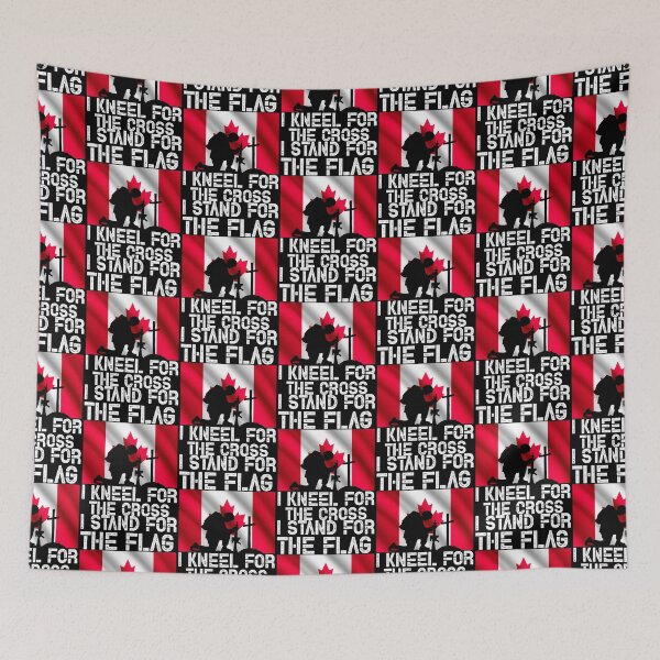 Item preview, _I STAND FOR THE FLAG I KNEEL FOR THE CROSS_ COLLECTION designed and sold by CreativeApparo.