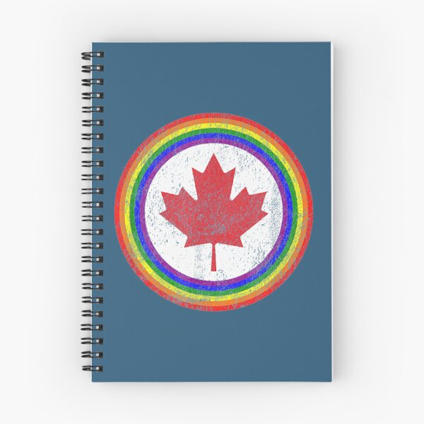 Item preview, Canadian Air Force Roundel Gay Pride Canada Maple Leaf designed and sold by CreativeApparo.