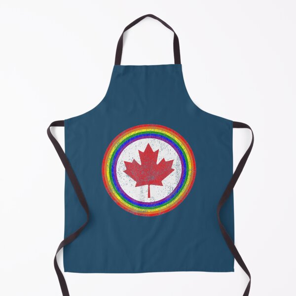 Item preview, Canadian Air Force Roundel Gay Pride Canada Maple Leaf designed and sold by CreativeApparo.