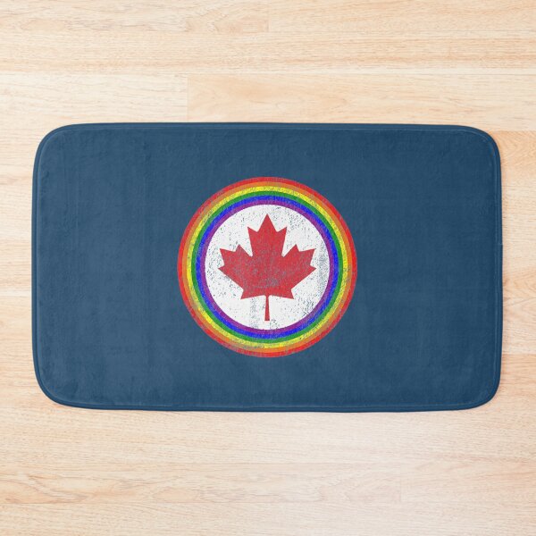Item preview, Canadian Air Force Roundel Gay Pride Canada Maple Leaf designed and sold by CreativeApparo.