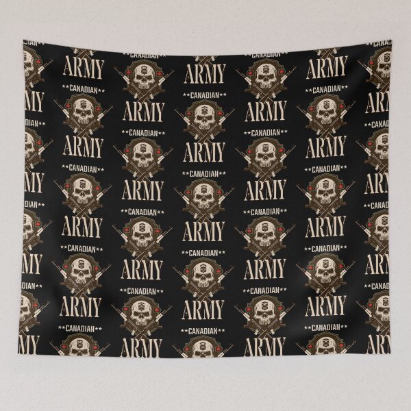 Item preview, Canadian Army, Army, Armed Forces, Skull, Canada Army, Canada Veteran, Canadian Armed Forces, Canadi designed and sold by CreativeApparo.