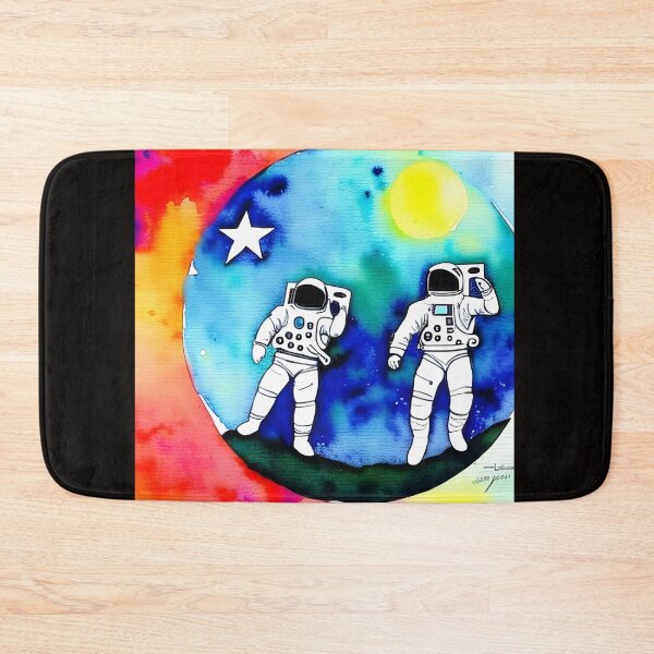 Item preview, National Moon Day:astronauts walking on the moon designed and sold by EdgarReffo.