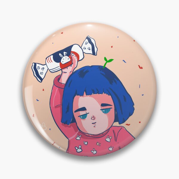 Item preview, WHITE RABBIT CANDY KAWAII PAINTING ART PRINT designed and sold by aydapadi.