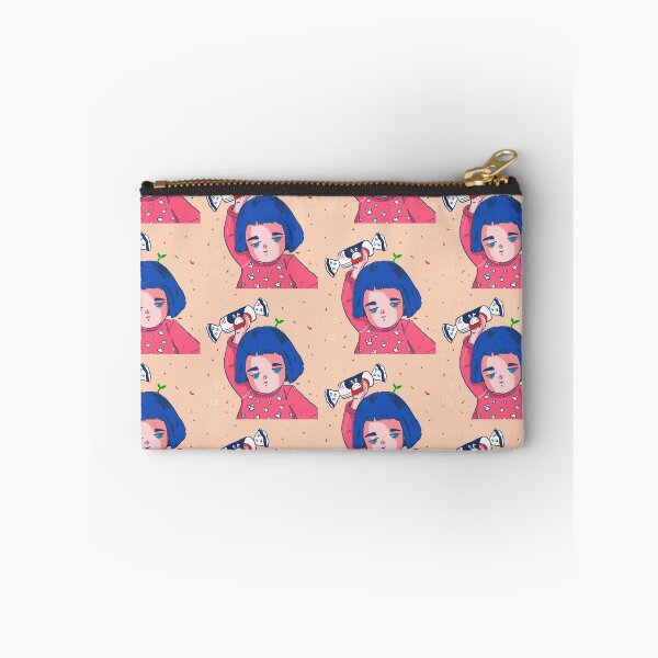 Item preview, WHITE RABBIT CANDY KAWAII PAINTING ART PRINT designed and sold by aydapadi.