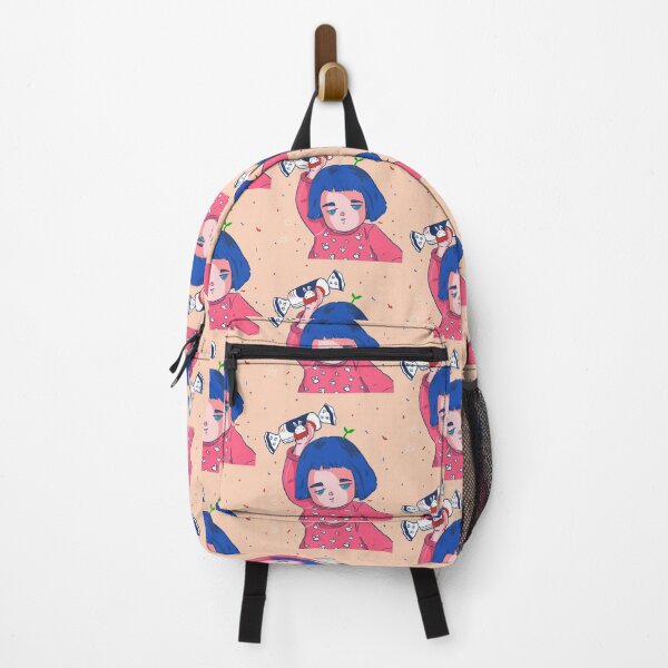 Item preview, WHITE RABBIT CANDY KAWAII PAINTING ART PRINT designed and sold by aydapadi.