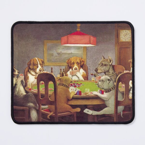 Item preview, Dogs Playing Poker designed and sold by laundyjames.